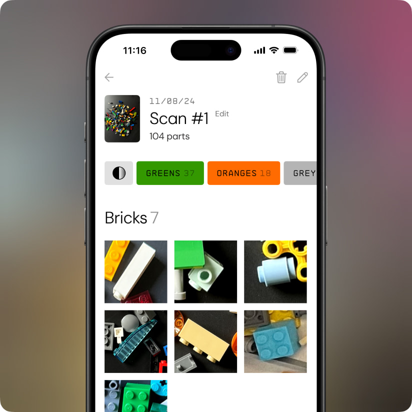 Brickit Pockets app catalog